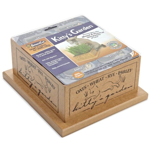 SmartCat Kitty’s Garden Cat Grass Kit