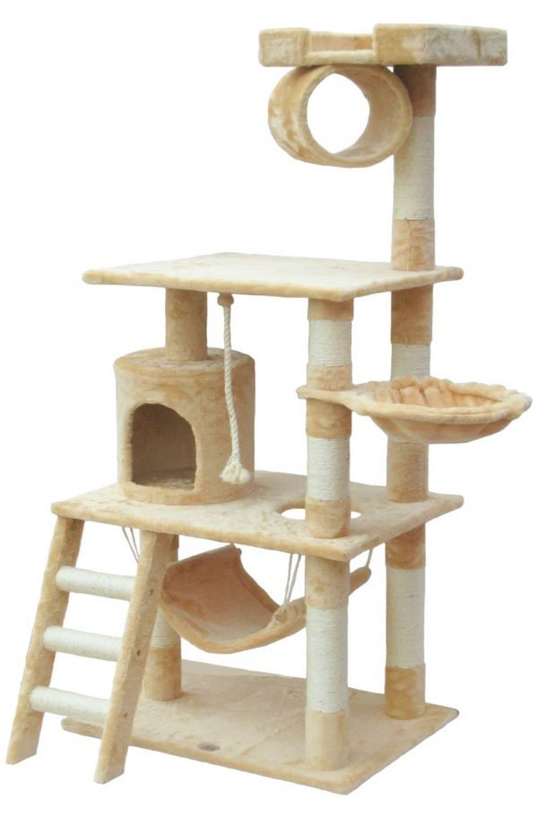 Go Pet Club Cat Tree 62 in. High