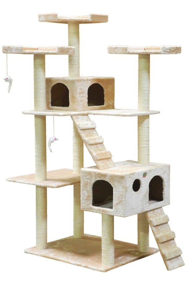 Go Pet Club Cat Tree 72 in. High