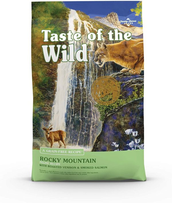 Taste of the Wild Grain Free High Protein Real Meat Recipe Rocky Mountain Premium Dry Cat Food
