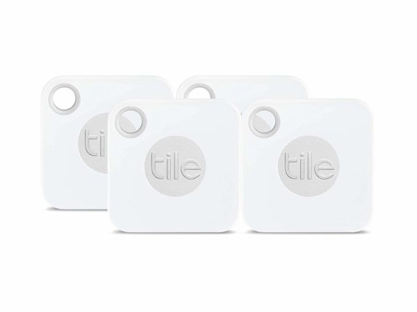 Tile Mate with Replaceable Battery - Pack of 4