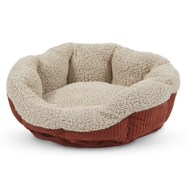 Aspen Pet Self Warming Round Cat Bed