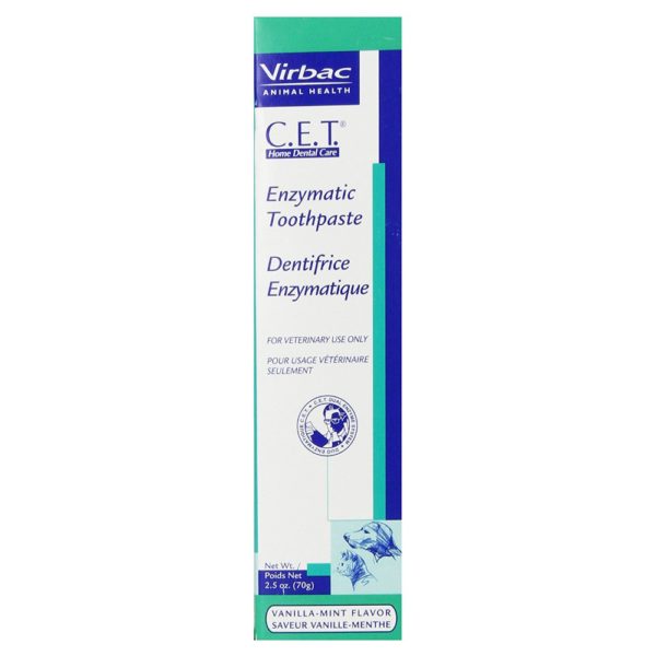 Virbac C.E.T. Enzymatic Toothpaste - Vanilla-Mint Flavor