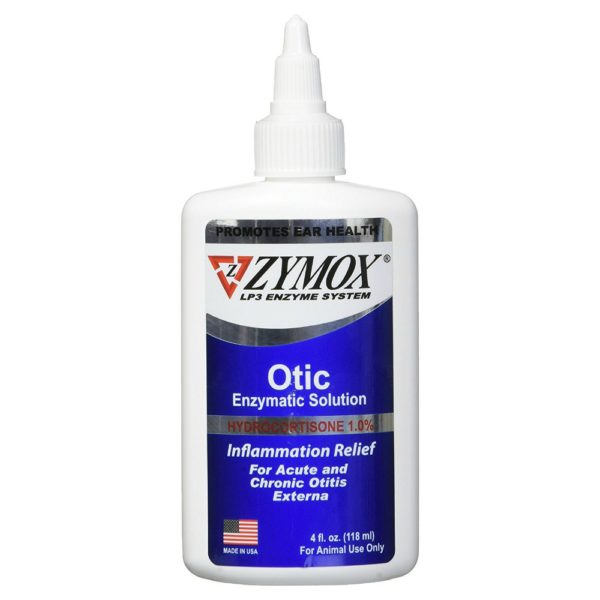 Zymox Otic Pet Ear Treatment with Hydrocortisone