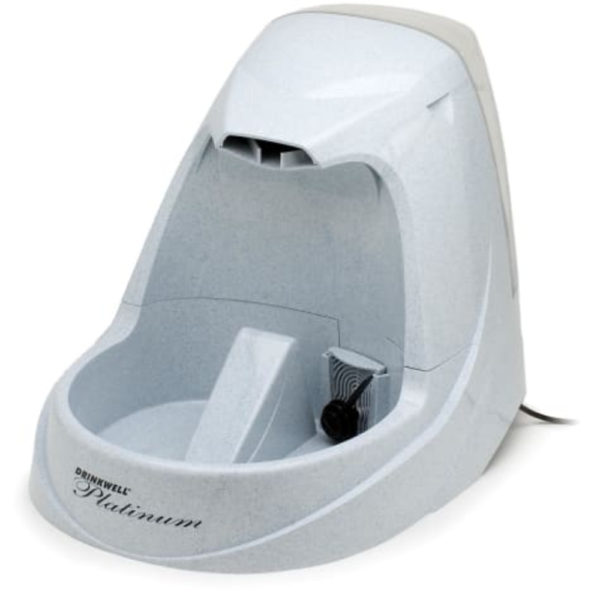 PetSafe Drinkwell Cat and Dog Water Fountain - Platinum