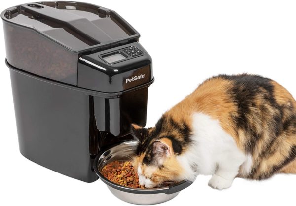 PetSafe Healthy Pet Simply Feed Automatic Feeder with Stainless Steel Bowl