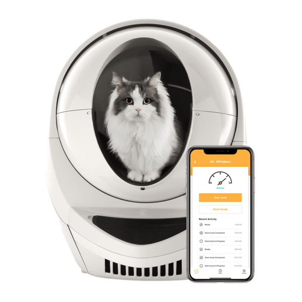 Litter-Robot 3 Connect WiFi-enabled Automatic Self-cleaning Cat Litter Box