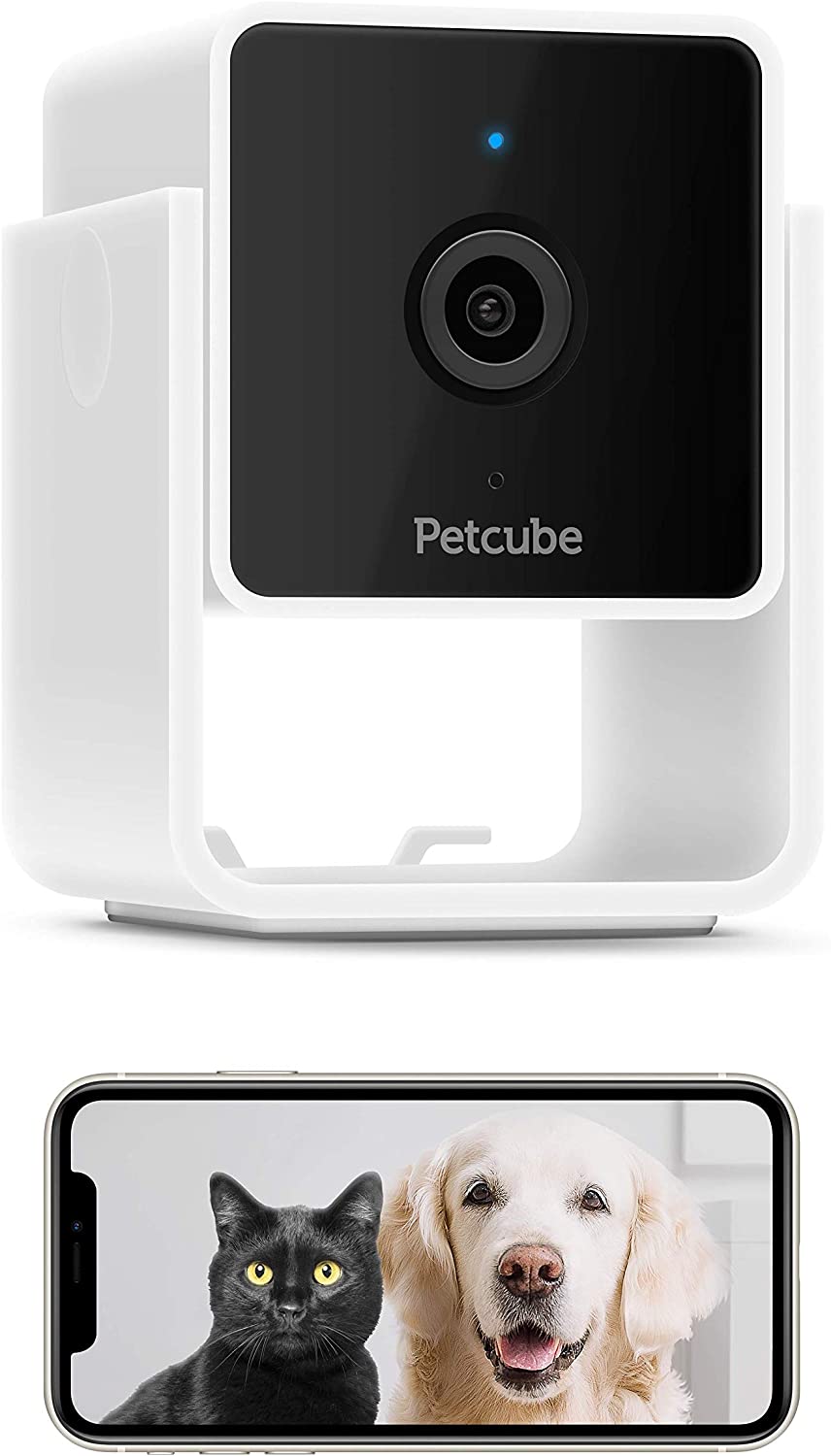Petcube Cam Pet Monitoring Camera with Built-in Vet Chat for Cats & Dogs